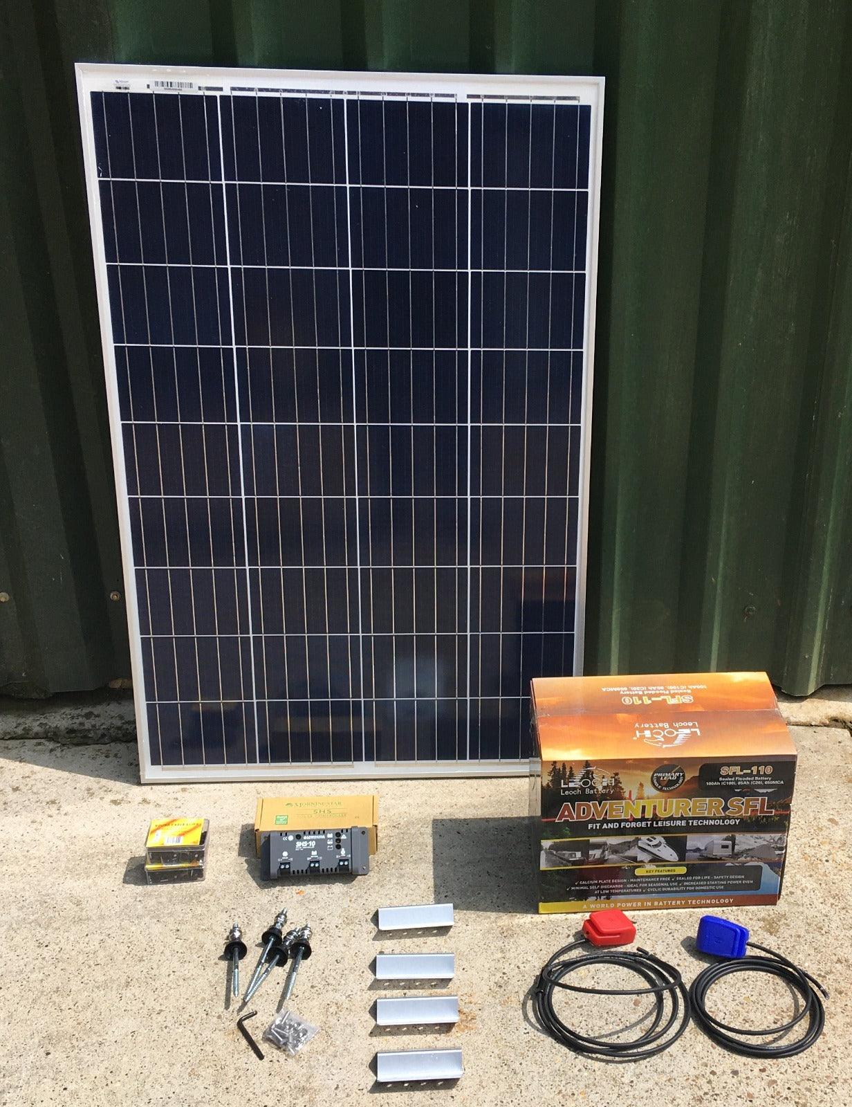 115W Solar Kit - Designed for Farmstream 360 Camera - Farmstream